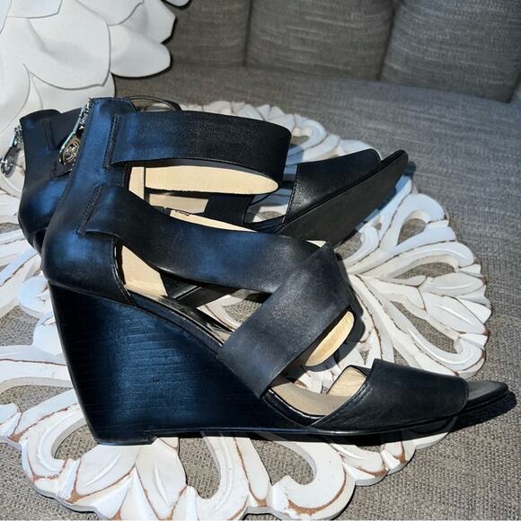 Michael Kors Wedge Heel Sandals Shoes Women’s 9 - Picture 2 of 10